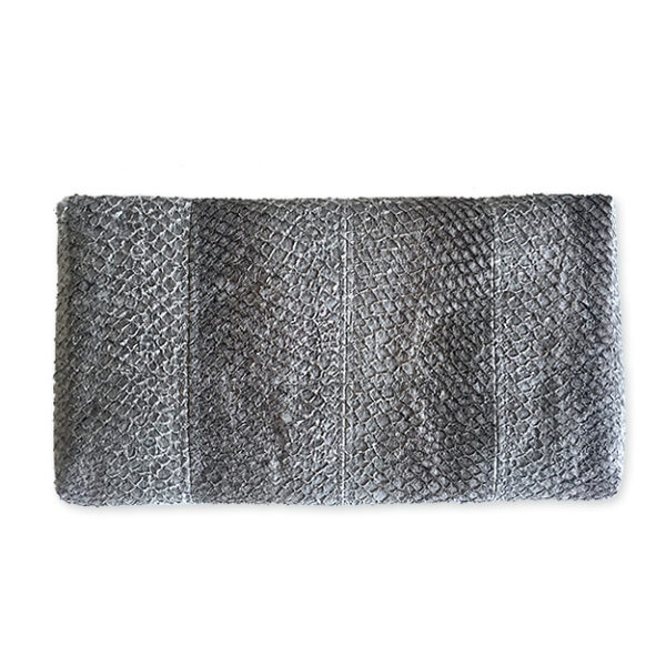 Salmon Leather Envelope bag